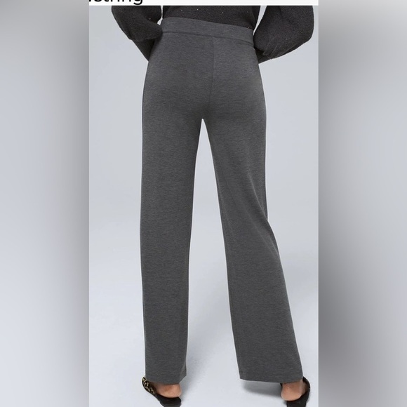 White House Black Market Wide Leg Satin Drawstring Pants Size Small NWT - Picture 3 of 10